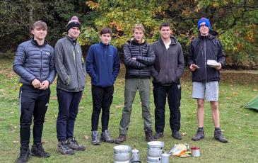 Bronze DofE boys with the right stuff