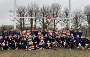Harrodian/Stockport Rugby Club group shot