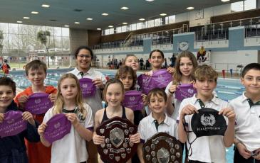 Swimming winners