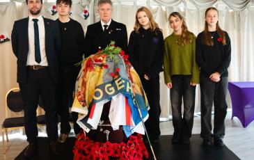 Harrodians with Remembrance Altar 11/11/2025