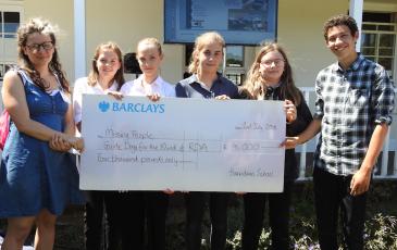 Charity cheque