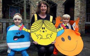 Ms Horan on Book Day