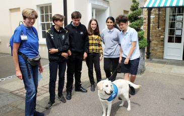 Hattie visits Harrodian